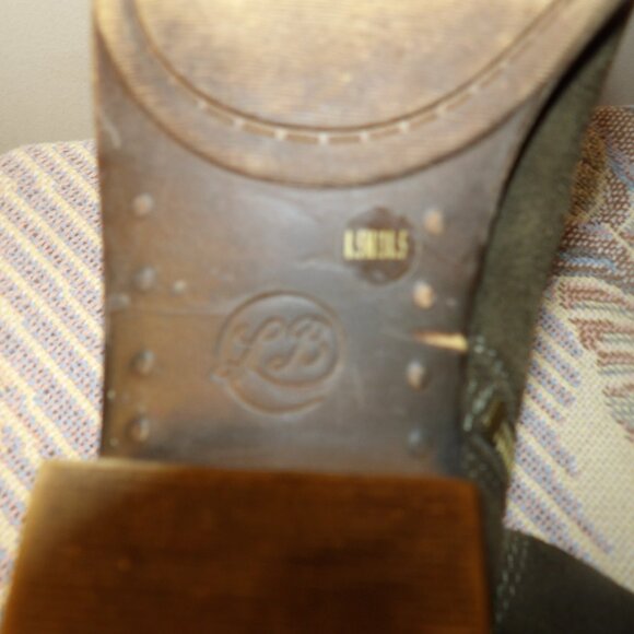 Lucky Brand Basel Leather Booties Sz 8.5 - Picture 8 of 9